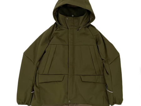 Green T C Puff Coat Supply