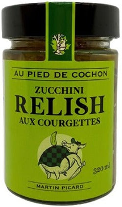 Zucchini Relish by Au Pied de Cochon and Martin Picard 320ml Sale