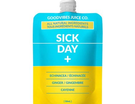 Sick Day + by Good Vibes Shots, 50mL Online Hot Sale