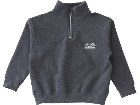 Charcoal Half Zip Sweatshirt Online