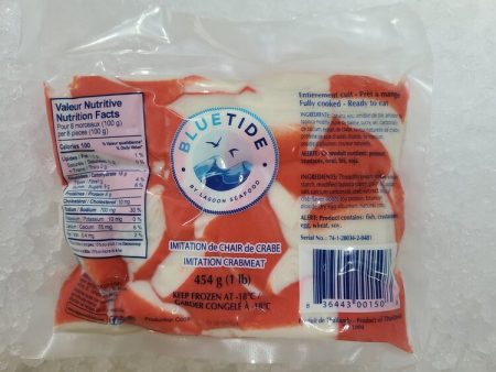 Imitation Crab  Meat by Oysterblood 454g, Frozen Online Hot Sale