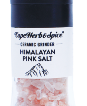 Himalayan Pink Salt Grinder by Cape Herb & Spice 130g For Cheap