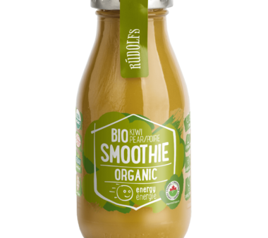 Rudolfs Organic Kiwi Pear Smoothie Energy by Eco ideas, 260ml Online Hot Sale