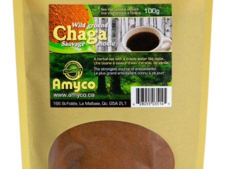 Wild Ground Chaga by Amyco, 100g For Discount