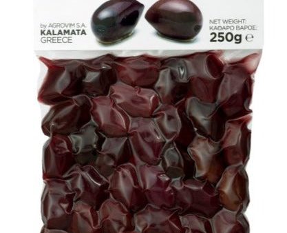 Kalamata Olives in Vacuum Bags by ILIADA 250g Supply