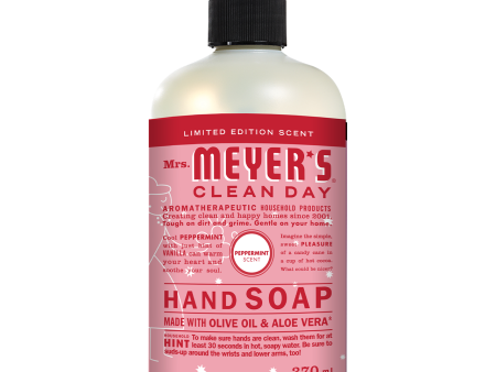 Peppermint Hand Wash by Mrs. Meyer s, 370ml For Cheap