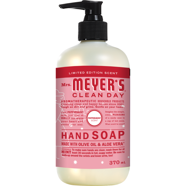 Peppermint Hand Wash by Mrs. Meyer s, 370ml For Cheap