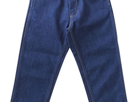 Indigo Denim Trousers For Discount