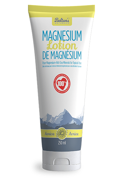 Arnica Magnesium Lotion by Bolton’s Naturals, 250mL Online Hot Sale