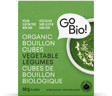 Organic Vegetable Bouillon Cubes by GoBio, 66g For Sale