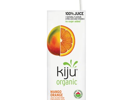 100% Mango Orange juice by Kiju 4x200ml on Sale