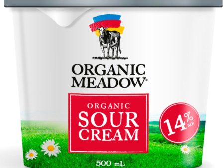 14% Sour Cream by Organic Meadow 500g Online