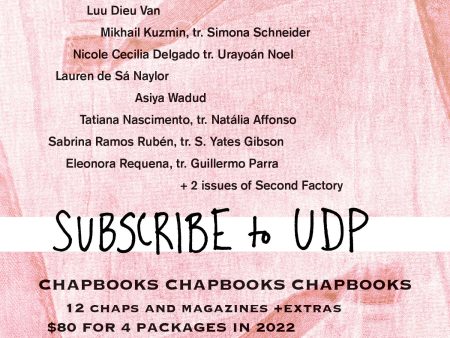 2022 CHAPBOOK SUBSCRIPTION Online Sale