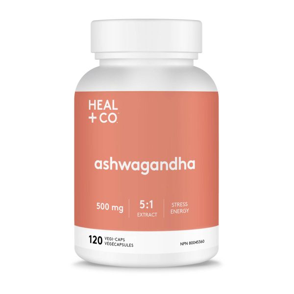 Ashwagandha by Heal+ Co, 120 caps Online Sale