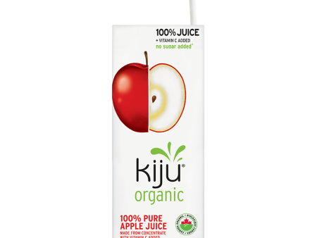 100% Pure Apple Juice by Kiju 4x200ml Online Hot Sale