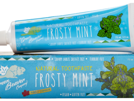 Frosty Mint Toothpaste by Green Beaver 75ml Fashion