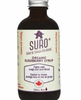 Organic Elderberry Syrup by Suro, 236ml Supply