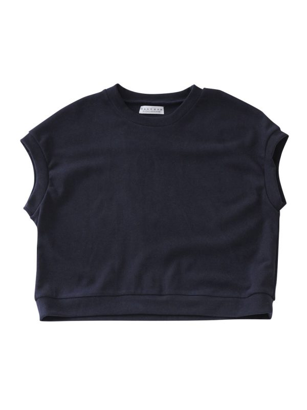 Dark Navy Jersey Sweatshirt Discount