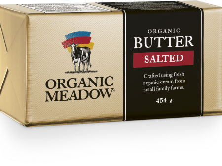 Organic Salted Butter by Organic Meadow 454g on Sale