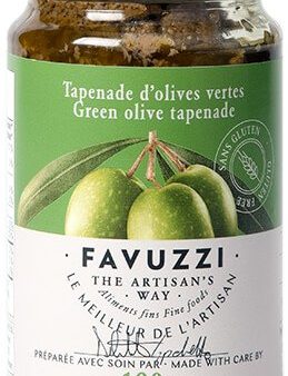 Green Olive Tapenade by Favuzzi 180g For Sale