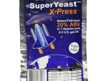 Turbo Yeast X-Press 20% Alcohol Yeast (135 gr | 4.8 oz.) Discount