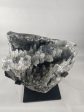 Black Quartz Stalactite Formation, 4.18 lbs. w  Custom Metal Stand Cheap