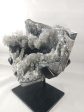 Black Quartz Stalactite Formation, 4.18 lbs. w  Custom Metal Stand Cheap