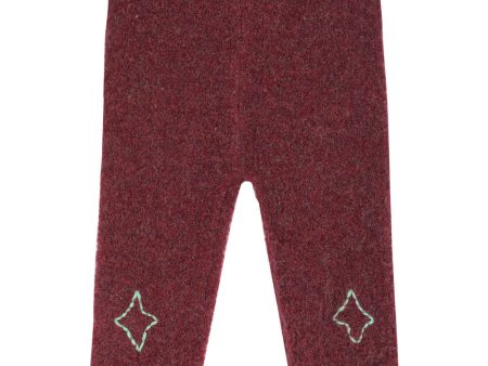 Alina Wine Trousers For Cheap