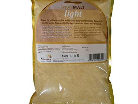 Spraymalt Light | Enhance Your Bitters with Rich Malt Flavour (500 g | 1.1 Lb) Discount