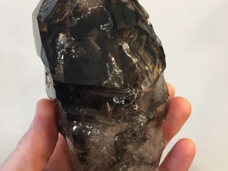 Smoky Elestial Quartz, 1.77 lbs., Minas Gerais, Brasil Cheap