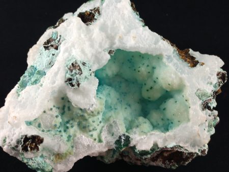 Druzy Chrysocolla w  Cornetite Discount