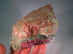 Smoky Elestial Quartz w  Tourmaline & Lepidolite, 1.56 lbs. Fashion