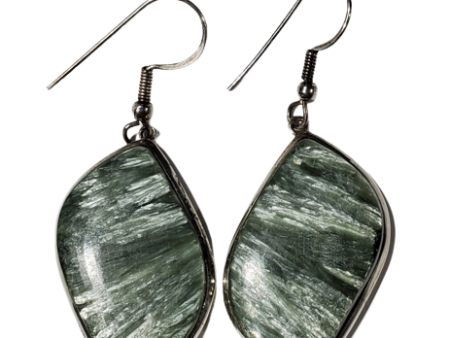 Seraphinite Earrings For Discount