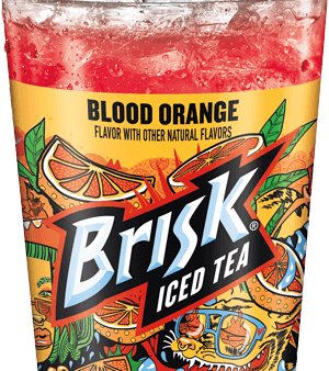 Brisk Blood Orange Iced Tea For Discount