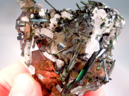 Quartz w  Green Tourmaline Sale