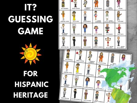 ¿Quién es quién? Guessing Game for Hispanic Heritage Month on Sale