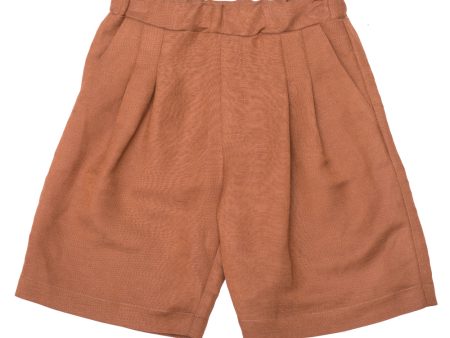 Zinnia Brown Shorts For Cheap