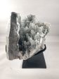 Black Quartz Stalactite Formation, 4.18 lbs. w  Custom Metal Stand Cheap