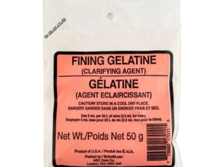 Fining Gelatine Clarifying Agent 50g Sale