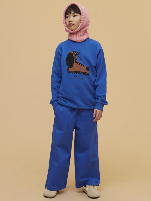 Dog Boots Blue Sweatshirt Online