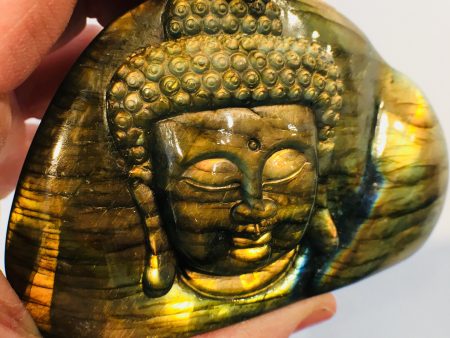 Labradorite Carved Buddha Online now