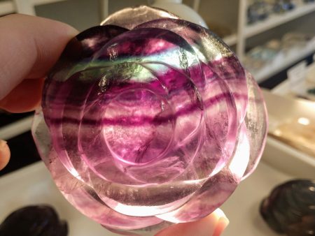 Fluorite rose Cheap