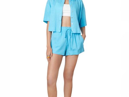 James Shorts - Aqua on Sale