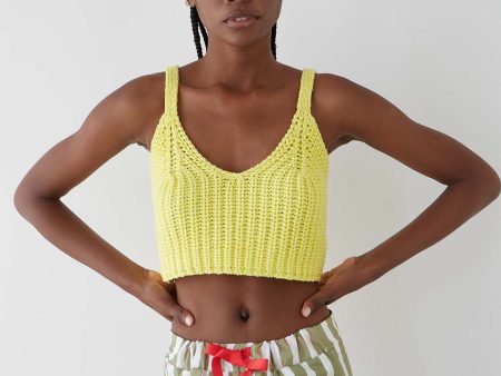 Mariquita Knitted Top - Yellow Supply