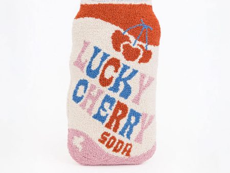 Lucky Cherry Soda Pillow on Sale