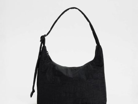 Mini Nylon Shoulder Bag - Black For Sale