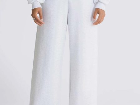 Elevated Double Knit Sweatpants  - White Heather Online